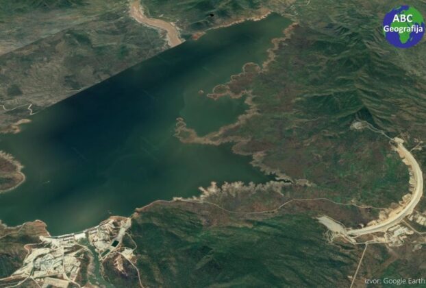 Velika etiopska renesansna brana - umjetno jezero