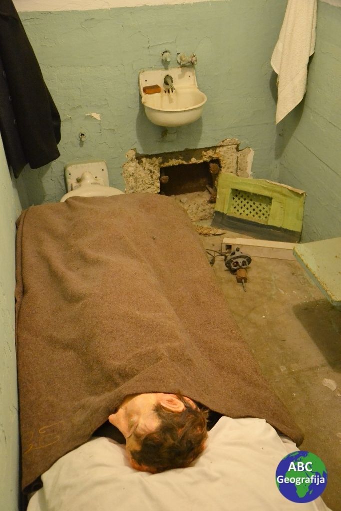 Zatvorska ćelija Franka Morrisa u Alcatrazu