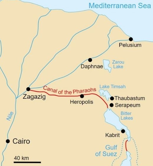 Kanal faraona – ca. 1960 god.pr.n.e.