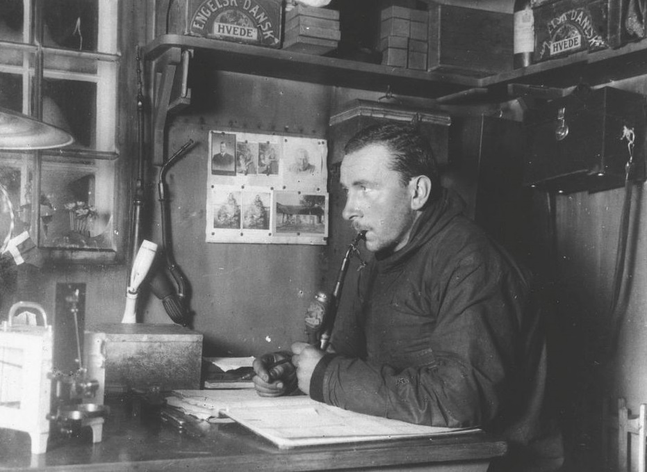 Wegener tijekom ekspedicije 1912-1913 godine