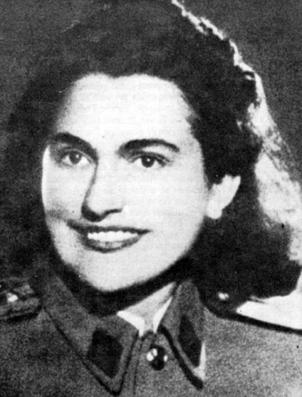 Jovanka Budisavljević kao partizanka 1940-ih