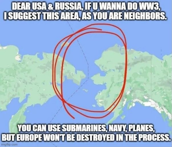 USA and Russia WW3