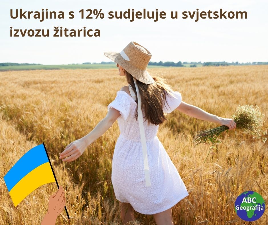 Ukrajina s 12% sudjeluje u svjetskom izvozu žitarica