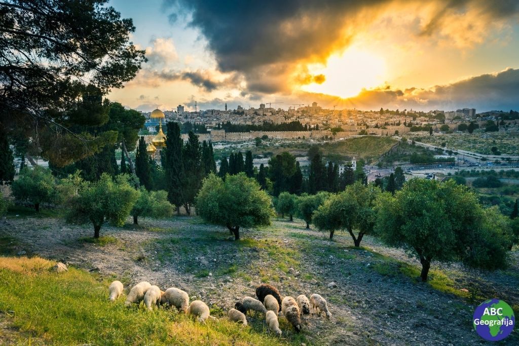 Pogled na Jeruzalem s Maslinske gore