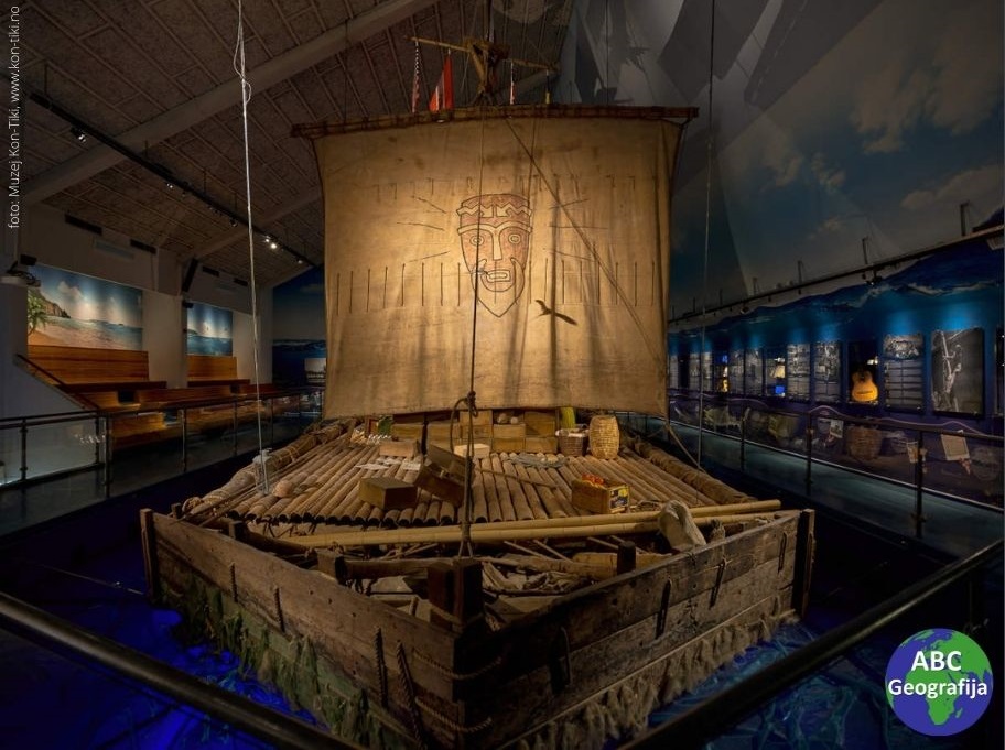 Splav Kon-Tiki u istoimenom muzeju u Oslu