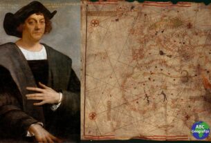 Kristofor Kolumbo s kartom