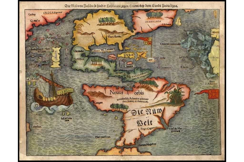 Karta Amerike iz 1561. godine