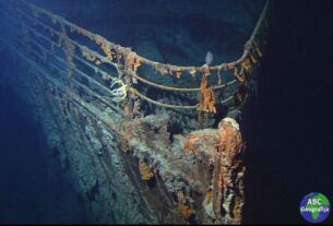 Olupina Titanika na dnu mora