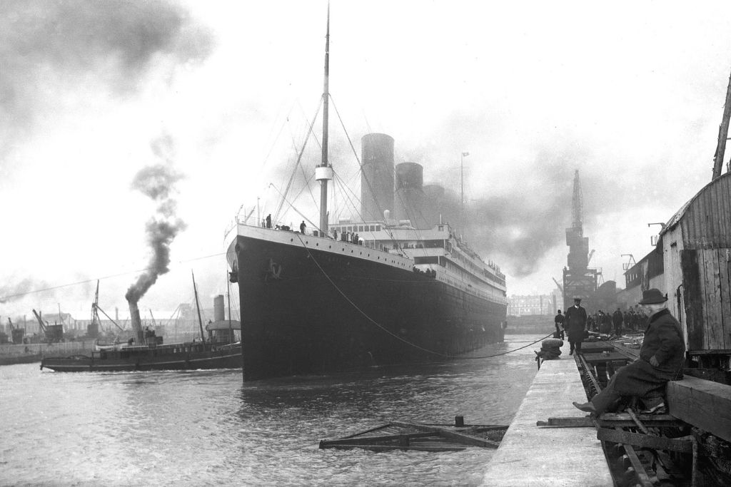 Titanik isplovljava iz Southamptona