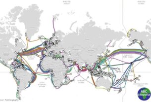 Karta podvodnih kablova svijeta
