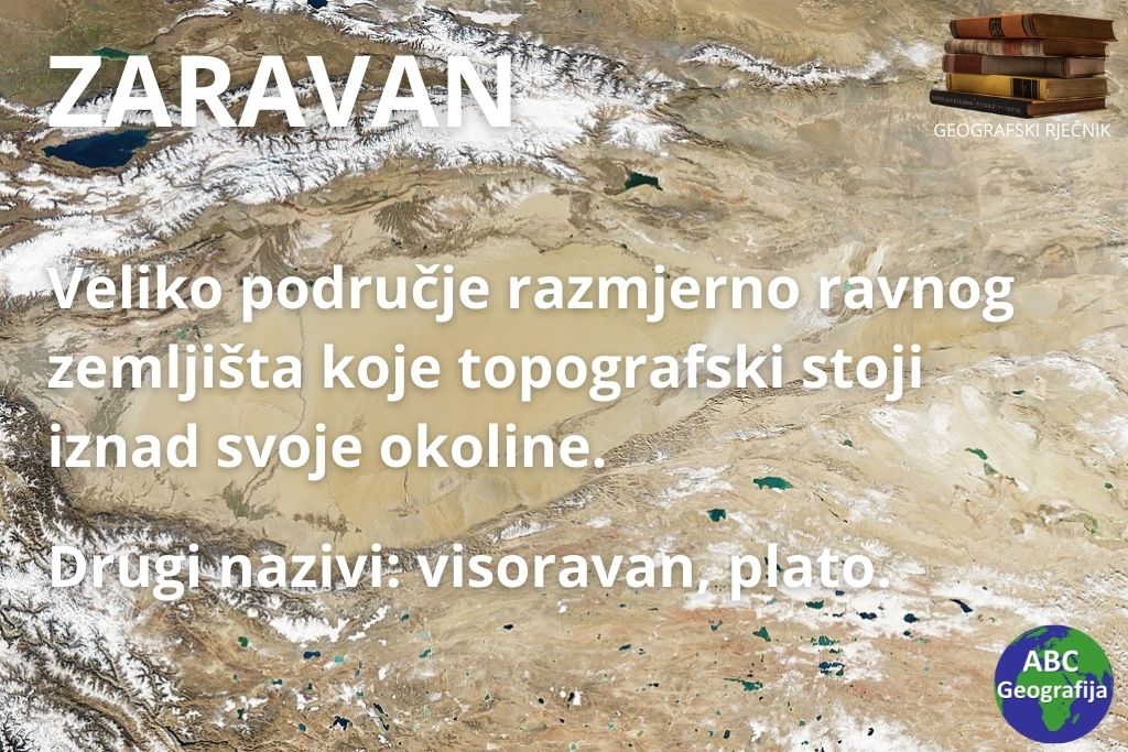 Zaravan - definicija