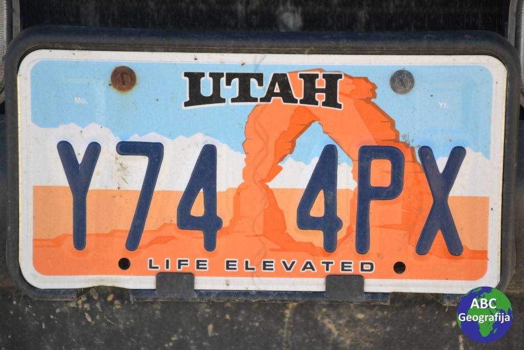 Registarska oznaka Utaha