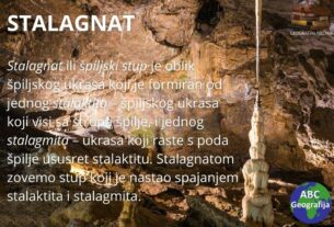 stalagnat - definicija