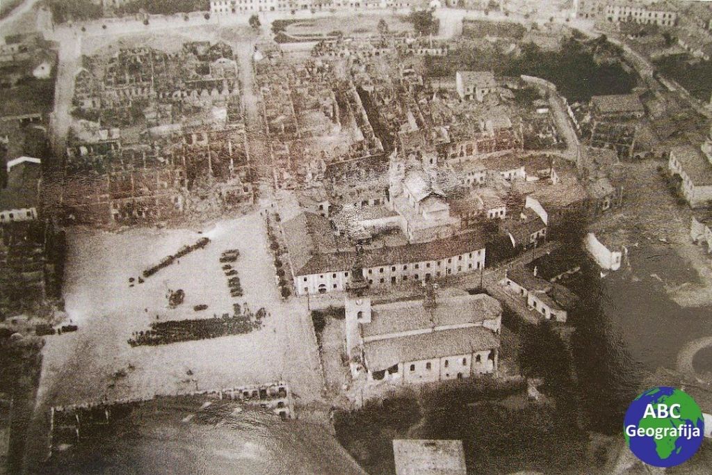 Wieluń neposredno nakon bombardiranja