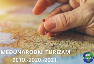 Međunarodni turizam 2019.-2020.-2021.