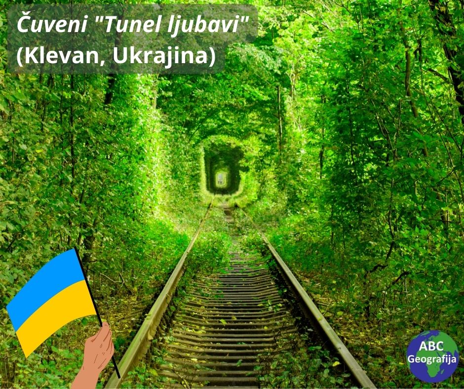 Čuveni „Tunel ljubavi“, Klevan, Ukrajina