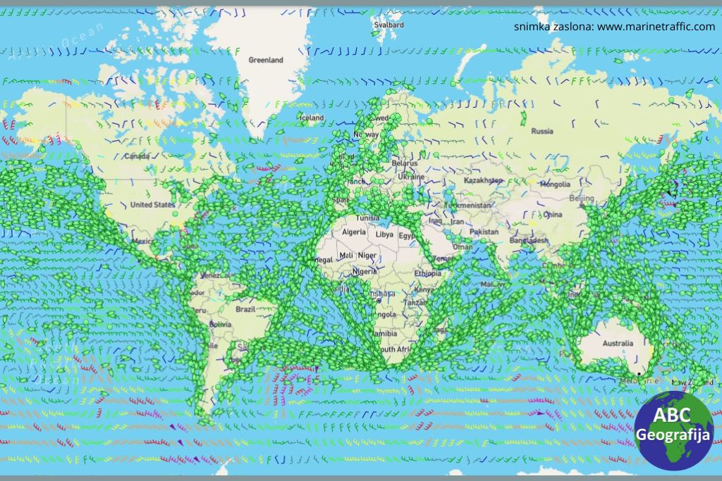 Pratite lokaciju brodova pomoću stranice MarineTraffic